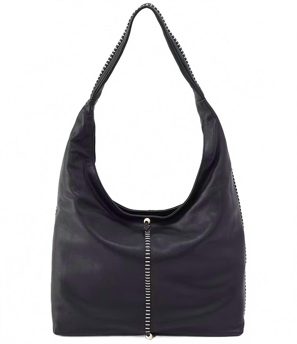NEW HOBO women's lajolla large hobo bag in black